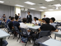 Department Tea Reception with Freshmen (5 Sep 2016)