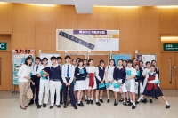 Group photos of visiting schools
